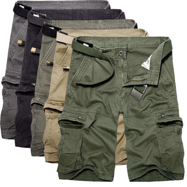 High Quality Custom Gym Summer Cargo Plus Size Men's Shorts Men Black Denim Shorts Men in Cargo Shorts